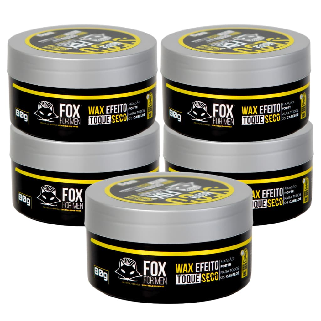 Pasta Wax Efeito Seco Fox For Men 80g