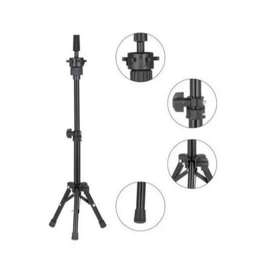 Tripé Para Cabeleireiro Profissional Cabeça De Boneca Treino