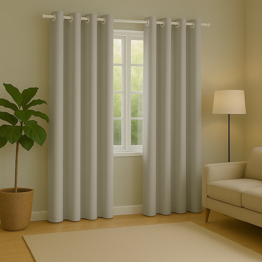 Cortina Blackout PVC Corta 100% a Luz Diversos Tamanhos para Sala, Escritorio, Quarto