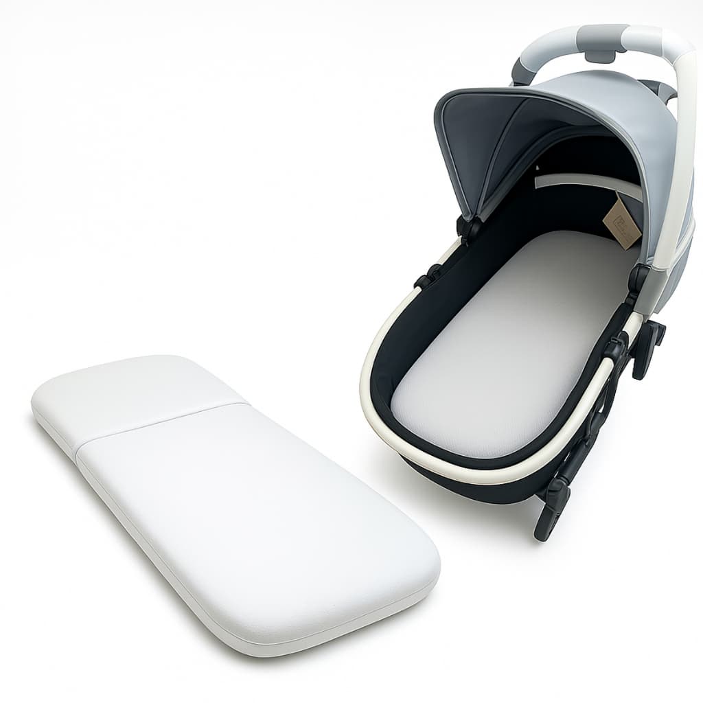 Colchonete Para Carrinho De Bebê Moises Universal Macio Capa Lavável