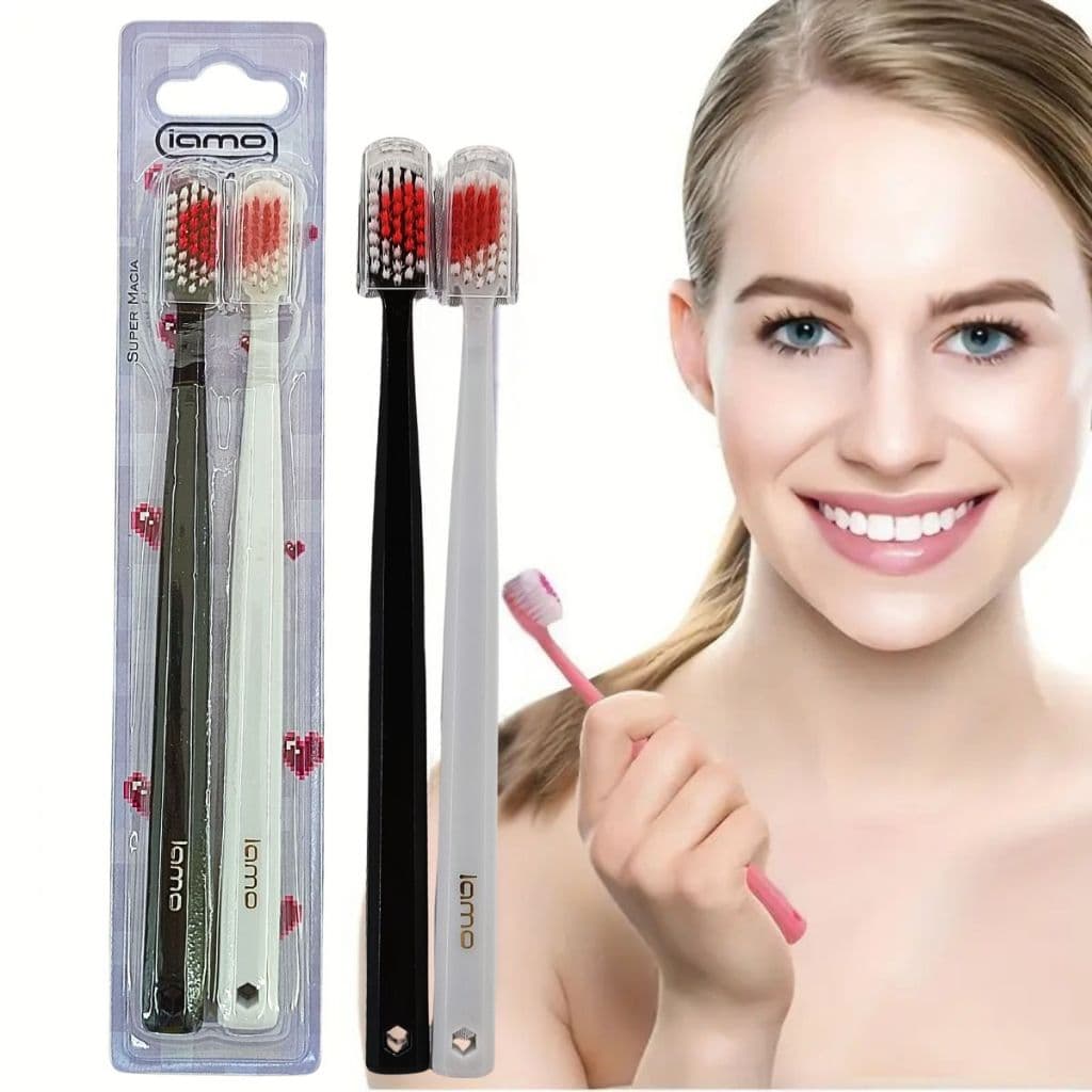 Escova De Dente Adulto Soft Care Super Macia com Coração Love Presente Formatura Dia dos Namorados