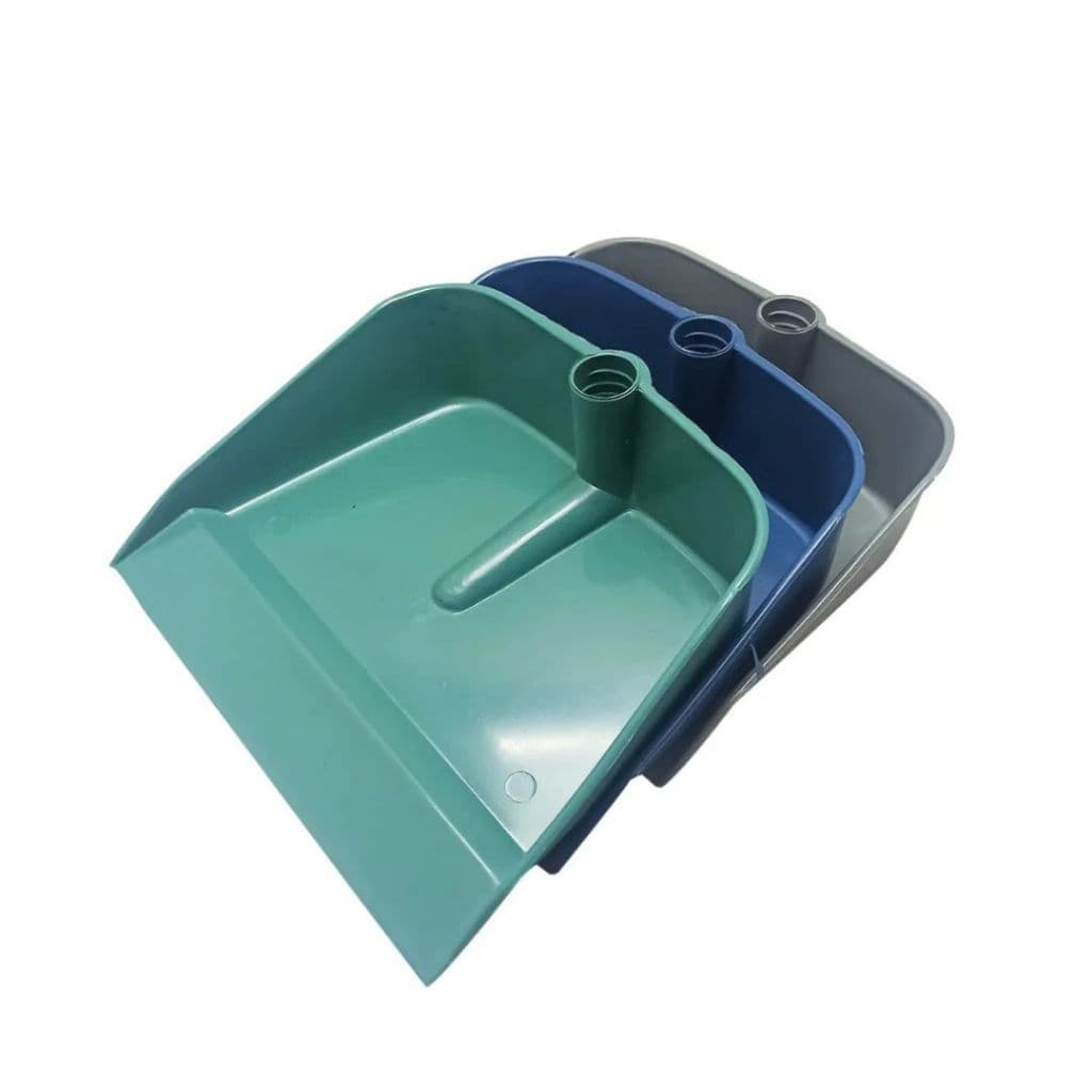 Kit 3 Pás Plástico Sem Cabo Cores Variadas - S&V