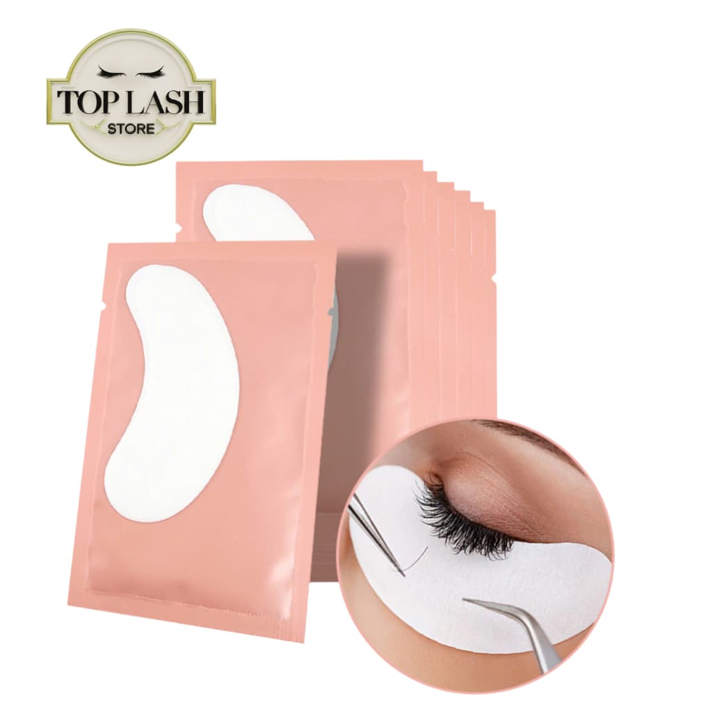 100 Pad Gel Protetor Pálpebra Alongamento Cílios Patch 50 Pares