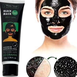 Máscara Preta Facial Removedora de Cravos Black Skin Anti Oleosidade