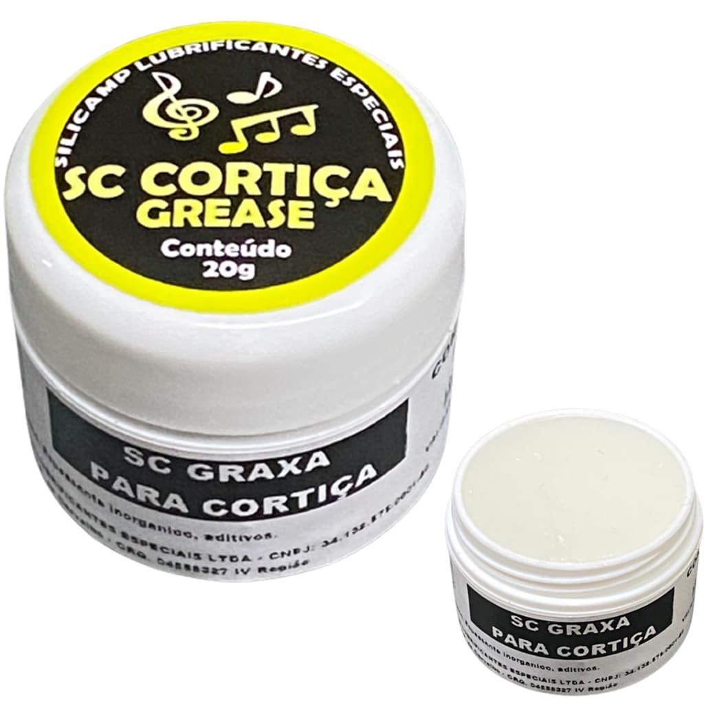 Graxa Para Cortiça Saxofone Trombetes Clarinene Tuba 20g