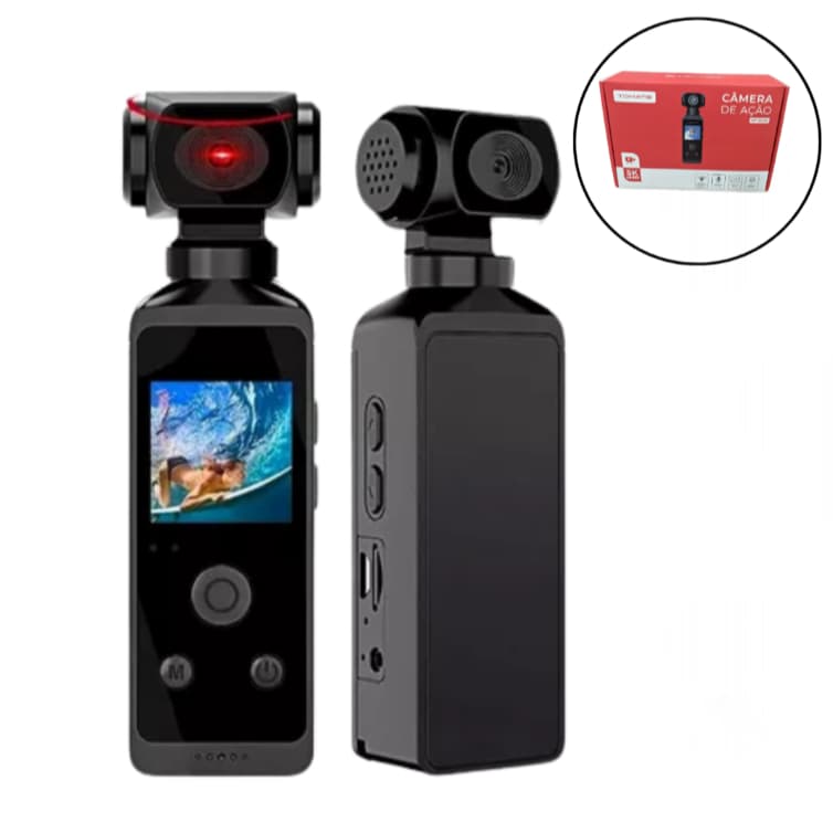 Câmera de Ação Esportiva 5K 270° 13MP MT-5000