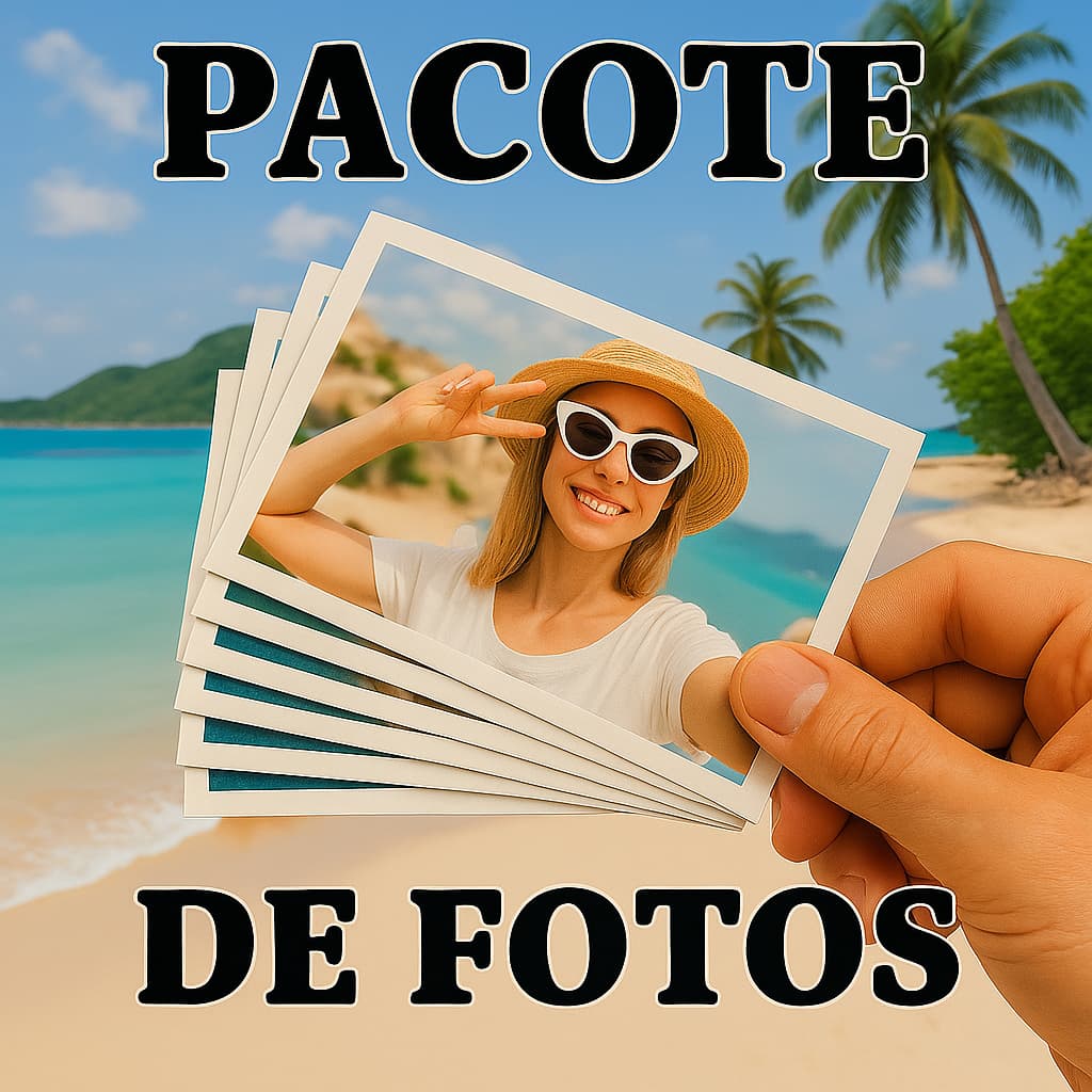 Pacote Econômico 50 Fotos 10x15 Personalizadas Alta Qualidade