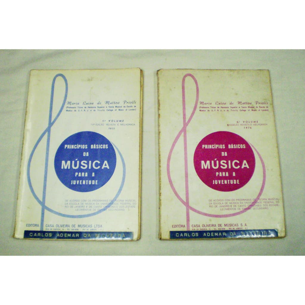 Livros de música para a juventude.- Cód. 578 -