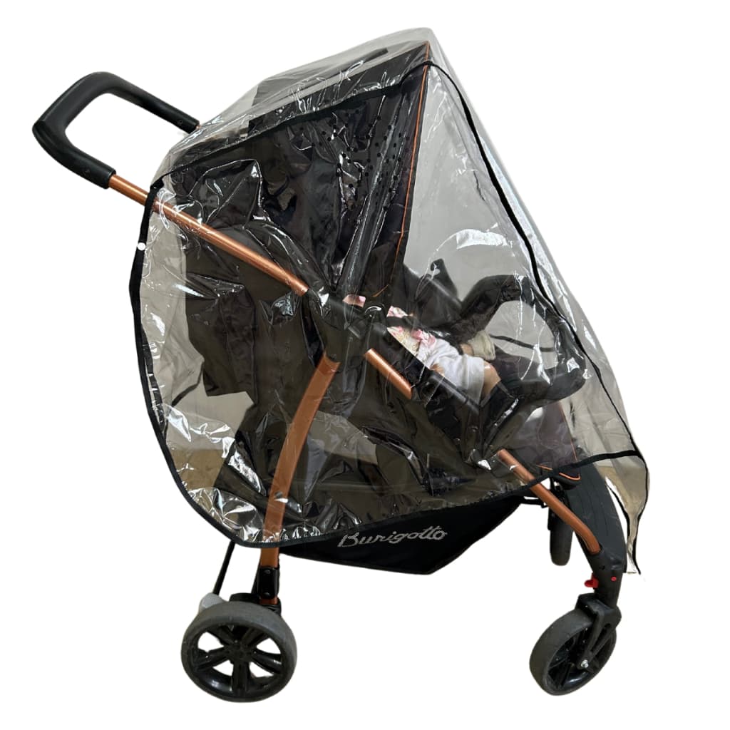 Capa De Chuva Para Carrinho de Bebê Protege da Chuva, Vento, Poeira, Sereno Com Entrada De Ar