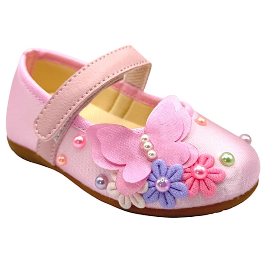 Sapatilha Infantil Jardim Encantado Borboletas Flores