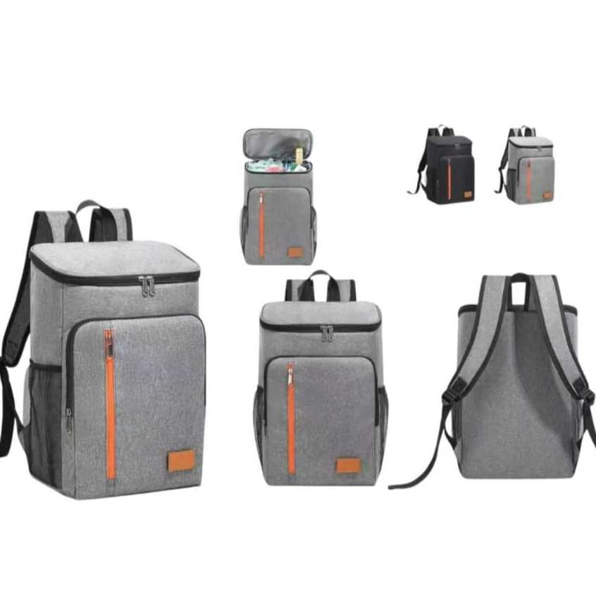 Mochila Térmica Cooler Capacidade 23L Impermeável Portátil Piquenique Quente E Frio