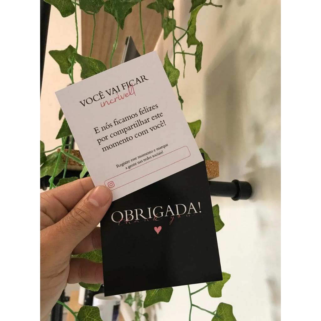 cartões agradecimento personalizado 8x9 COM SUA ARTE FRENTE E VERSO.