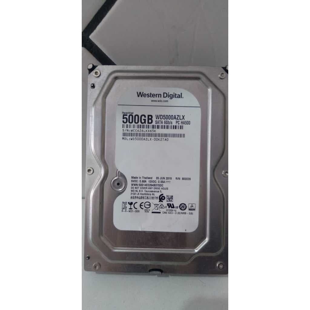 HD Sata Para Computador e DVR  500GB - 3,5"