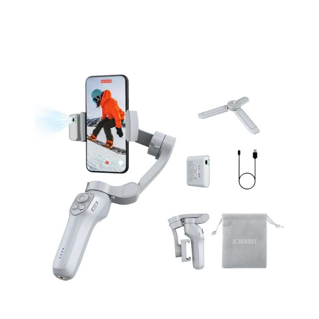 Estabilizador Gimbal Para Celular Com Tripe e flash