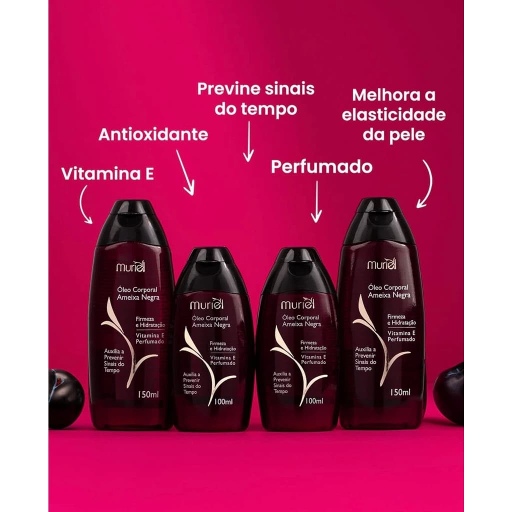 Óleo Corporal Antioxidante Ameixa Negra Muriel