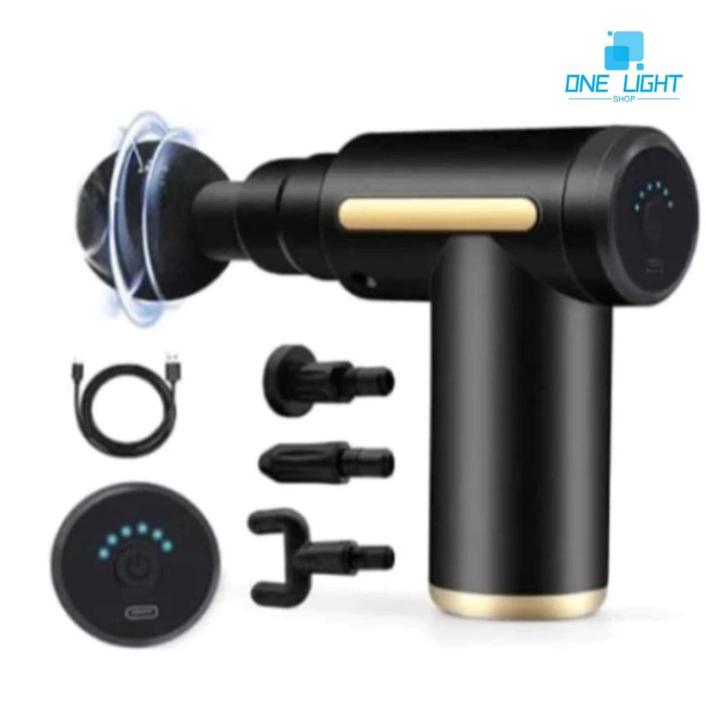 Massageador Elétrico Profissional Muscular Pistola Portátil Original Massagem