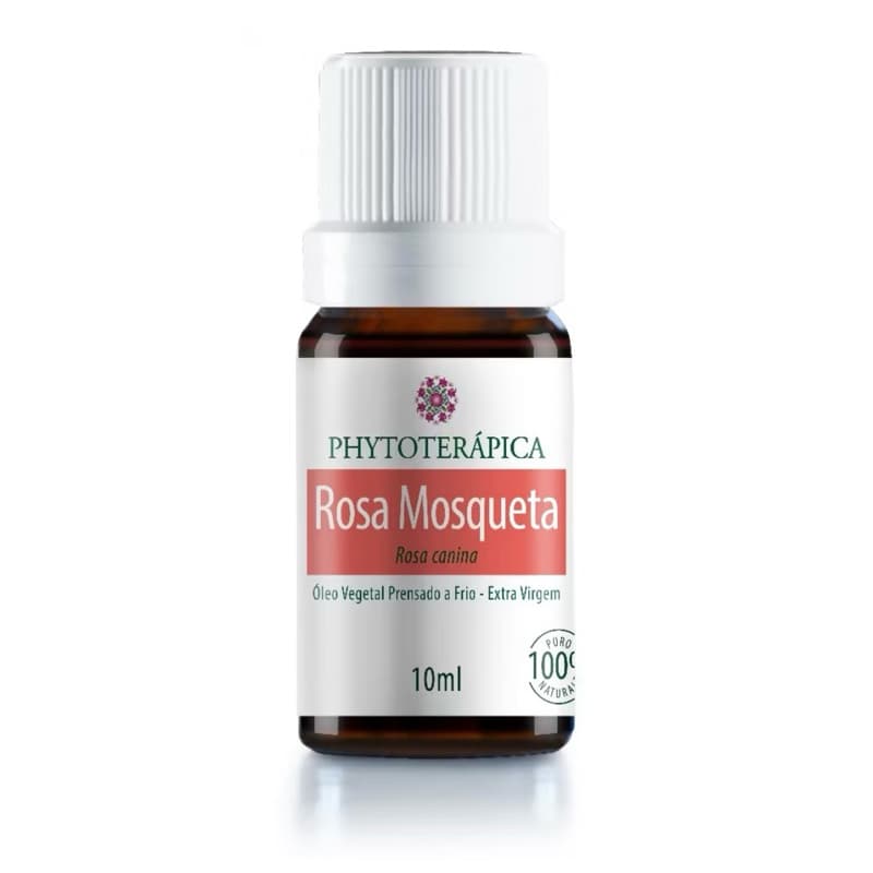 Óleo de Rosa Mosqueta para manchas e estrias 100%10ml  - Phytoterápica