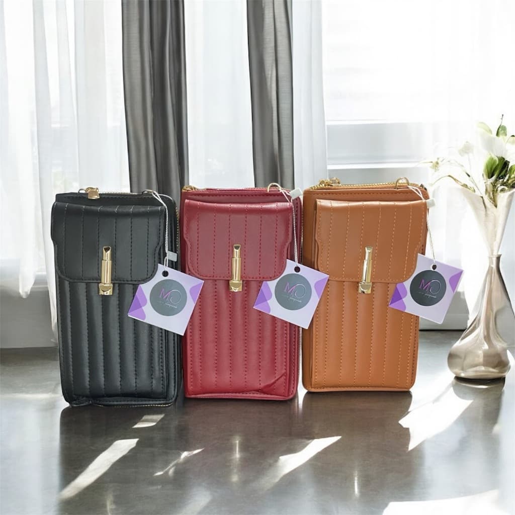 Carteira Celina Feminina Grande Espaçosa Porta Celular Moderna Elegante