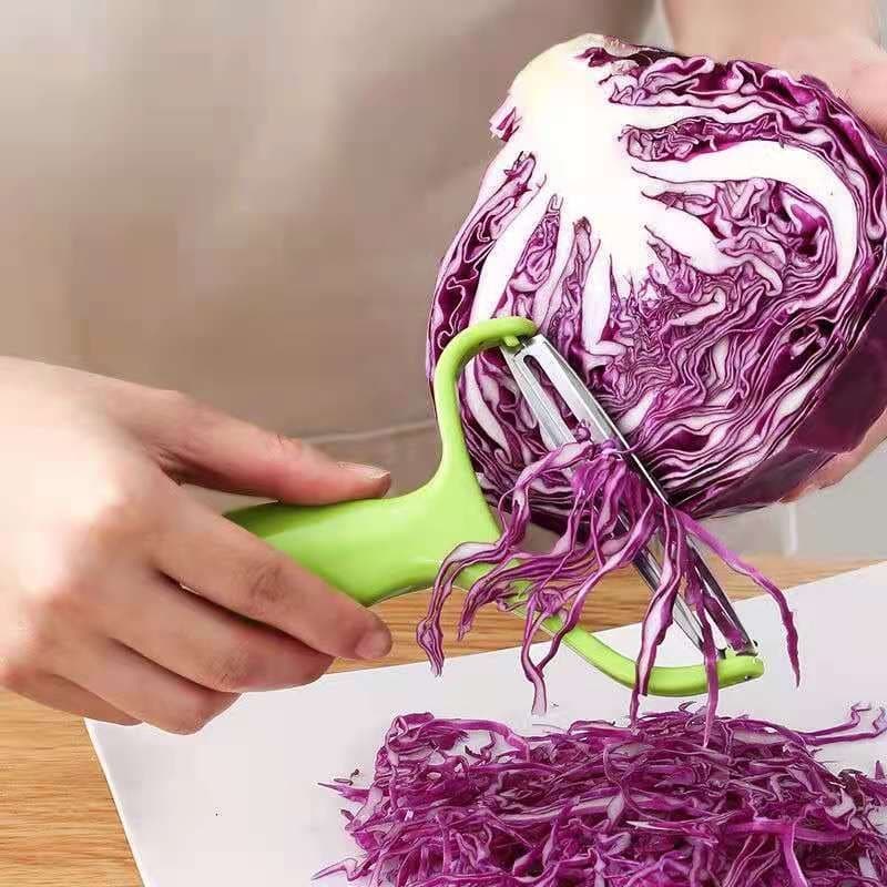 KIT 2 ralador de repolho grande descascador ralador repolho jardim alface triturador boca