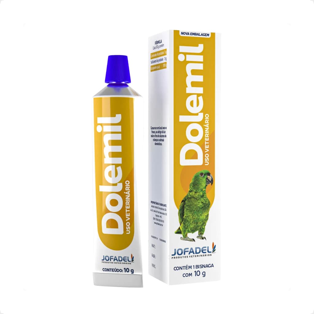 Dolemil Jofadel Pomada para Pássaros - 10 g