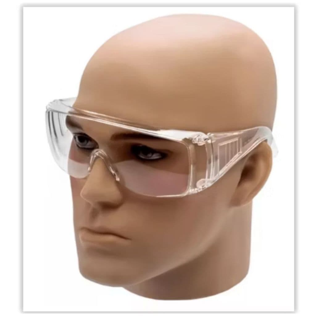 Óculos Segurança Sobrepor Ampla Visão Resistente Epi C/ Ca 40186