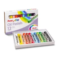 Giz Pastel Oleoso C/12 Cores PHN-12 PENTEL