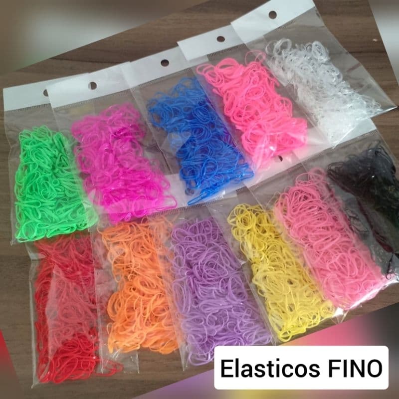 2000 Elásticos FINO Penteado Pet Infantil Banho e tosa Pet shop