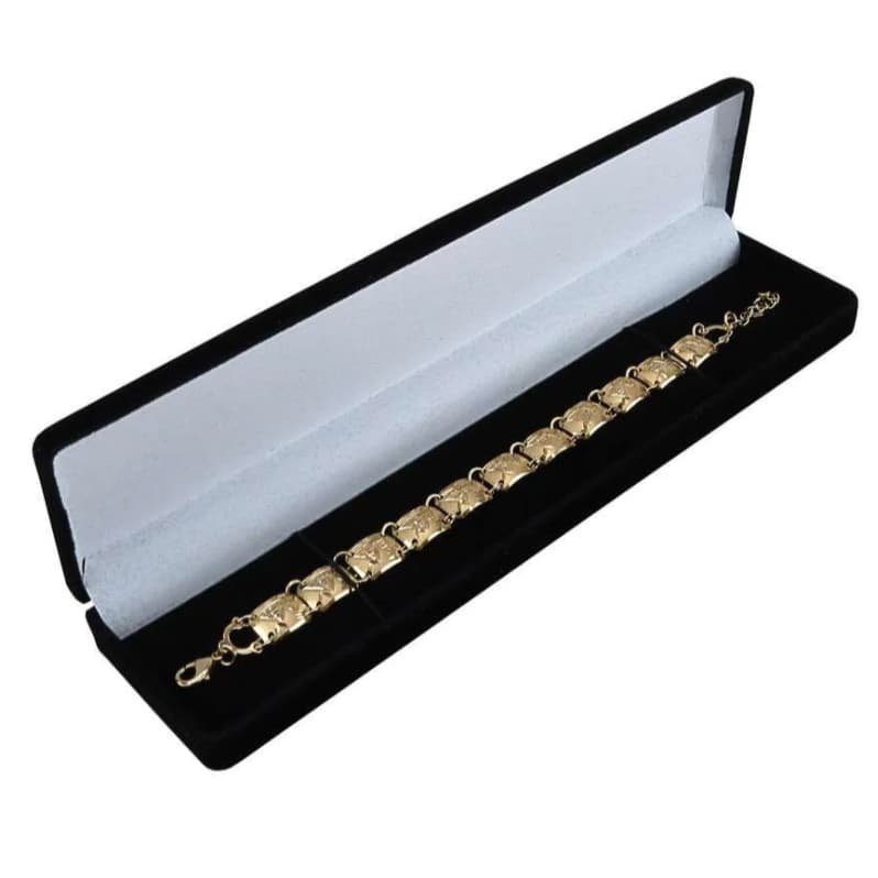 Estojo Linha Veludo Para Pulseira Veludo 21X4