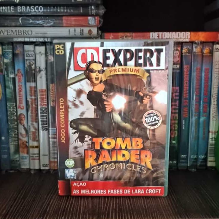 PC GAME - TOMB RAIDER CHRONICLES - CD EXPERT (JOGO COMPLETO)