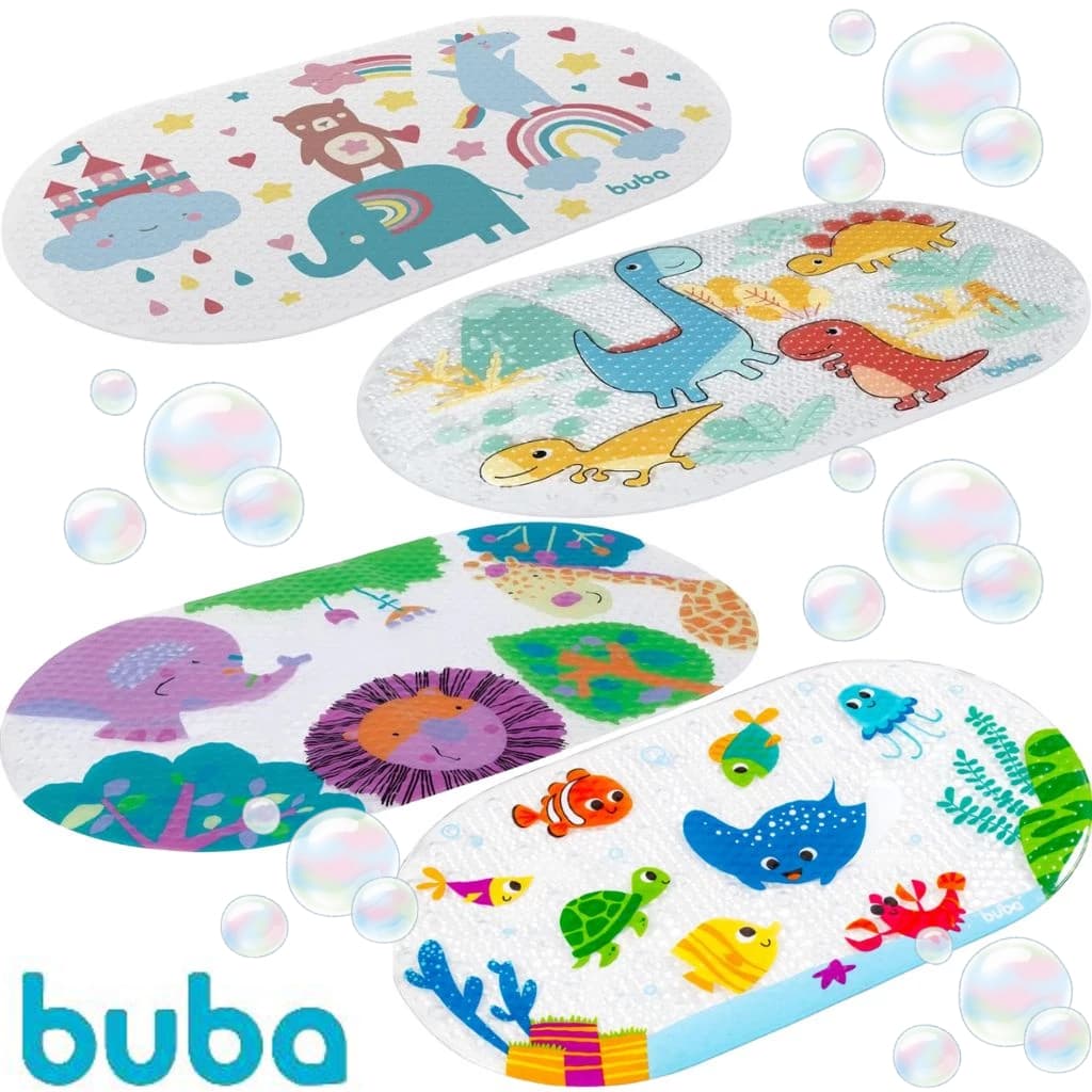 Tapete Infantil para Banho Antiderrapante - Buba