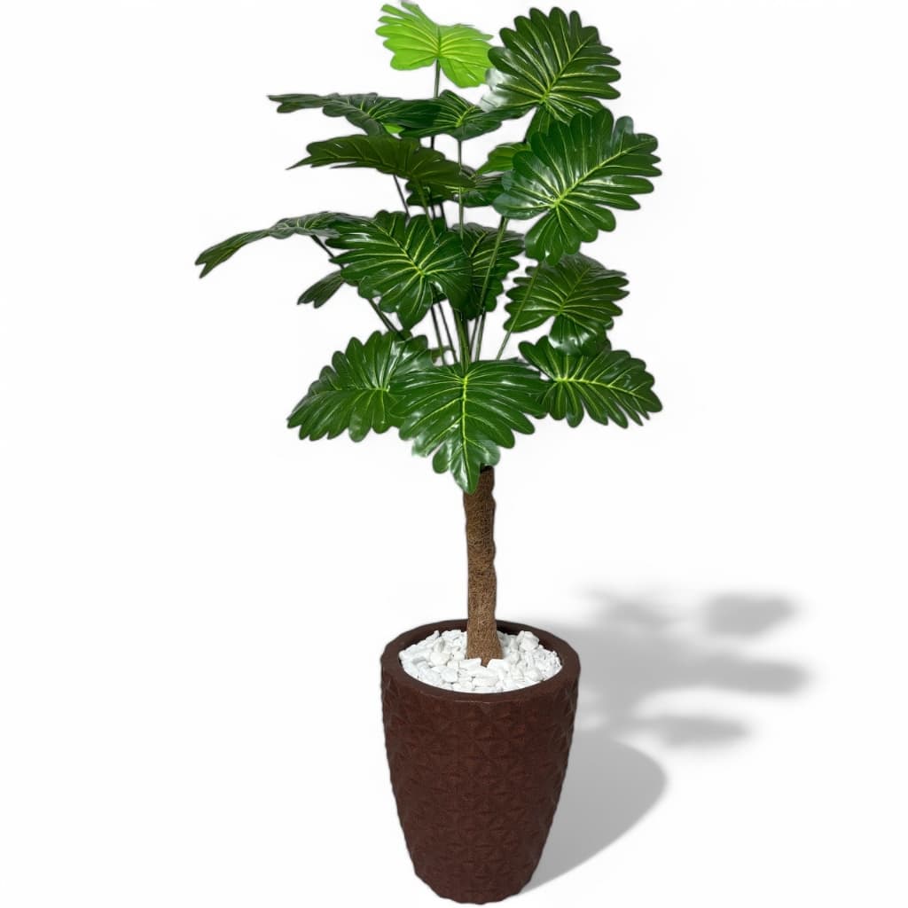 Planta Artificial Palmeira  Grande  Decoraçao  e Vaso