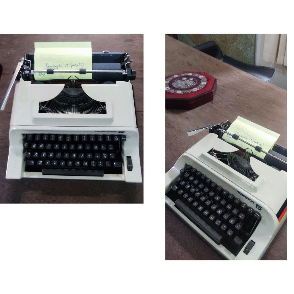 Máquina de Escrever Remington 15