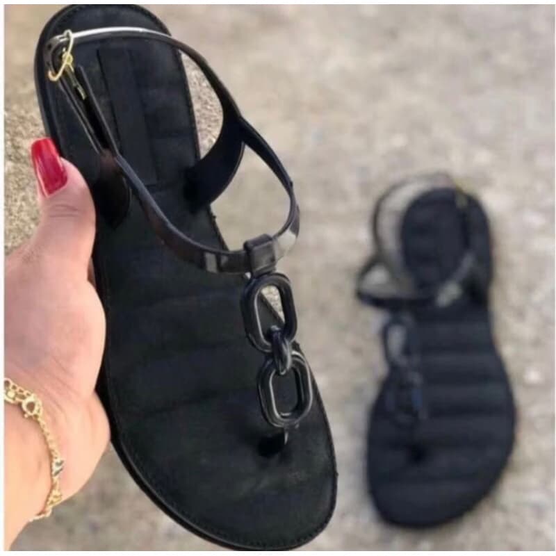 SANDÁLIA CORRENTE INJETADA ADULTO FEMININO REF:01