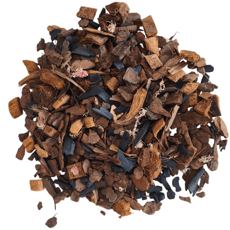 5 Litros Mix Substrato Para Orquídeas Carvão Pinus Musgo Sphagnum Chip