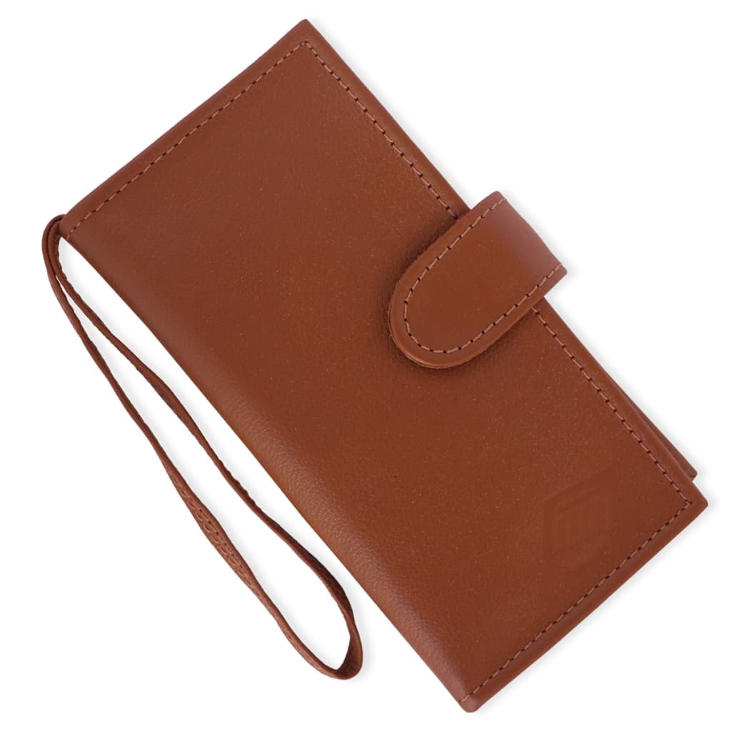 Carteira Feminina Para Celular Em Couro Legitimo