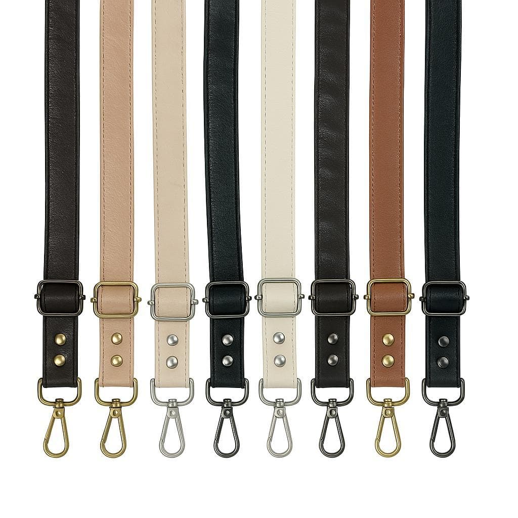 Alça ajustável para bolsa Resistente e Estilosa comprimento 1,25m largura 2cm de largura