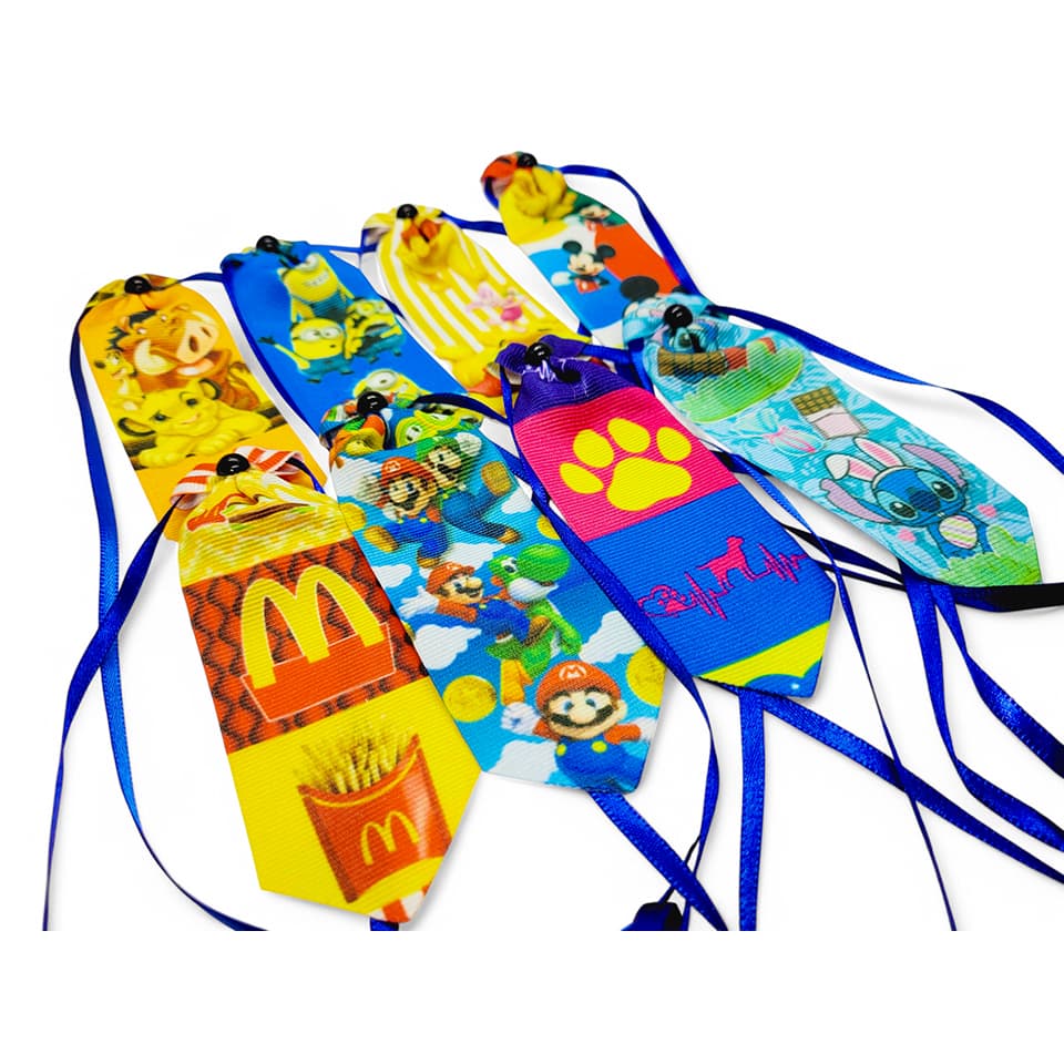 50 Gravatas Pet Estampadas Pet Shop Cetim Banho E Tosa Laços