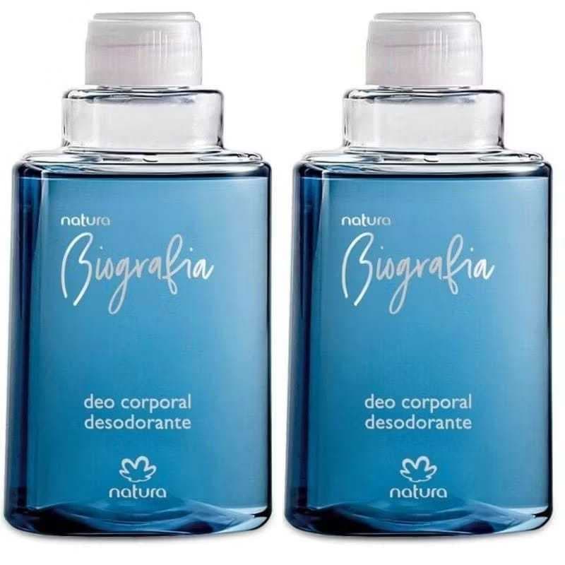 KIT COM 2 UNIDADES REFIL DESODORANTE BIOGRAFIA MASCULINO