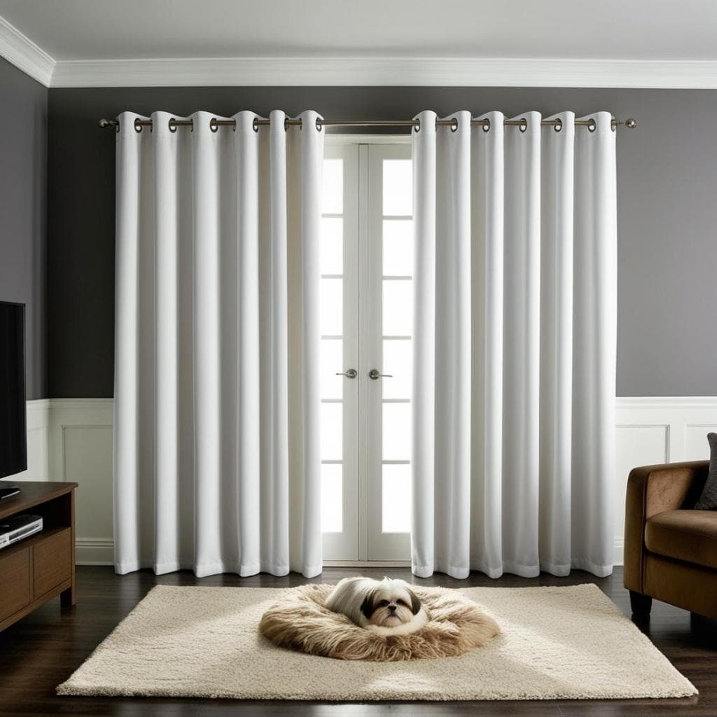 Cortina  quarto sala Rafaella Oxford 3,00 x 2,50m