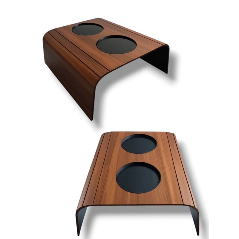 Apoio de copos flexível para sofá – Kit com 2 unidades