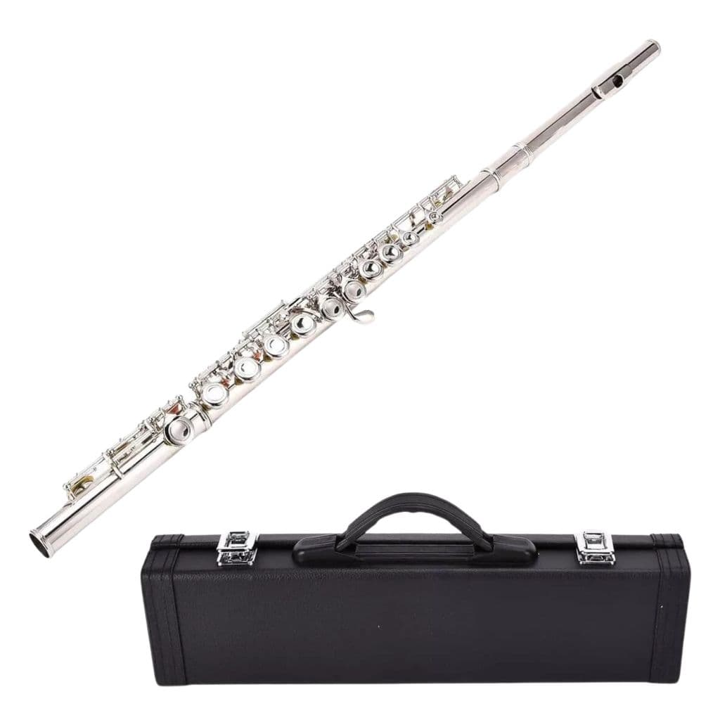 Flauta Transversal Konig Prata Niquelada Estojo Completa Ccb