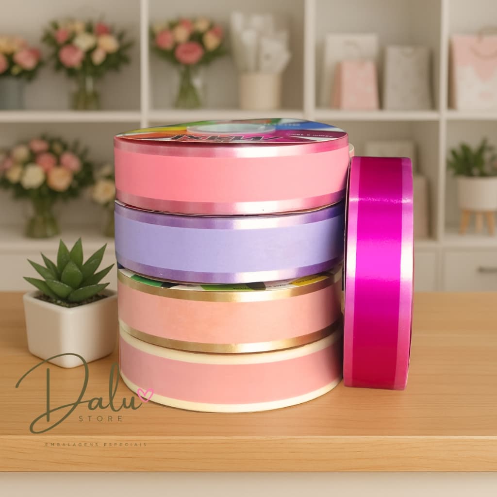 Fita Maxi Albano 03D 32MM X 100 METROS PARA LAÇO E PRESENTES
