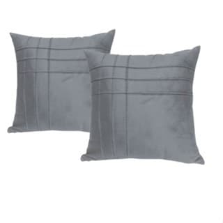 Kit Com 2 Capas de Almofadas Suede Decorativa 45x45cm Premium