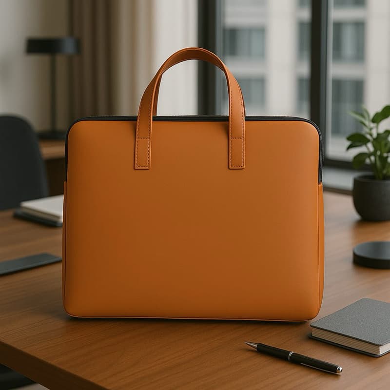 Bolsa para Notebook Viagens Trabalho Faculdade com Forro Aveludado e Alças Reforçadas