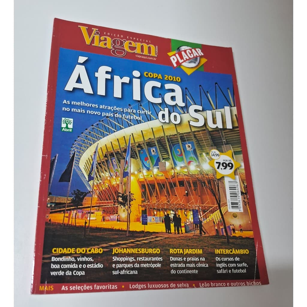 Revista Placar, Edição 169-A, África Do Sul, Copa 2010, Viagem Edição Especial
