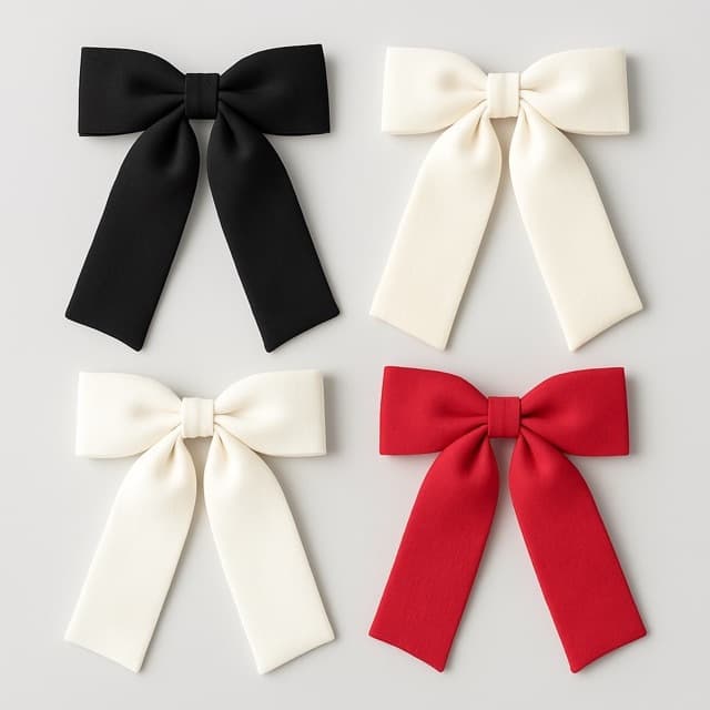 Laço Virgínia Tecido no Linho – Elegância que Encanta , Bico de Pato, Tendência Feminina- Xadrez- Festa Junina