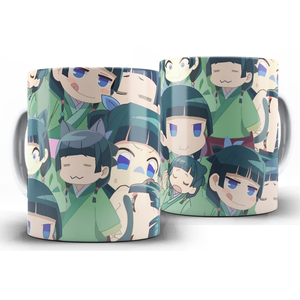 Caneca Anime - Diario de Uma Apotecaria W9 - MaoMao Faces