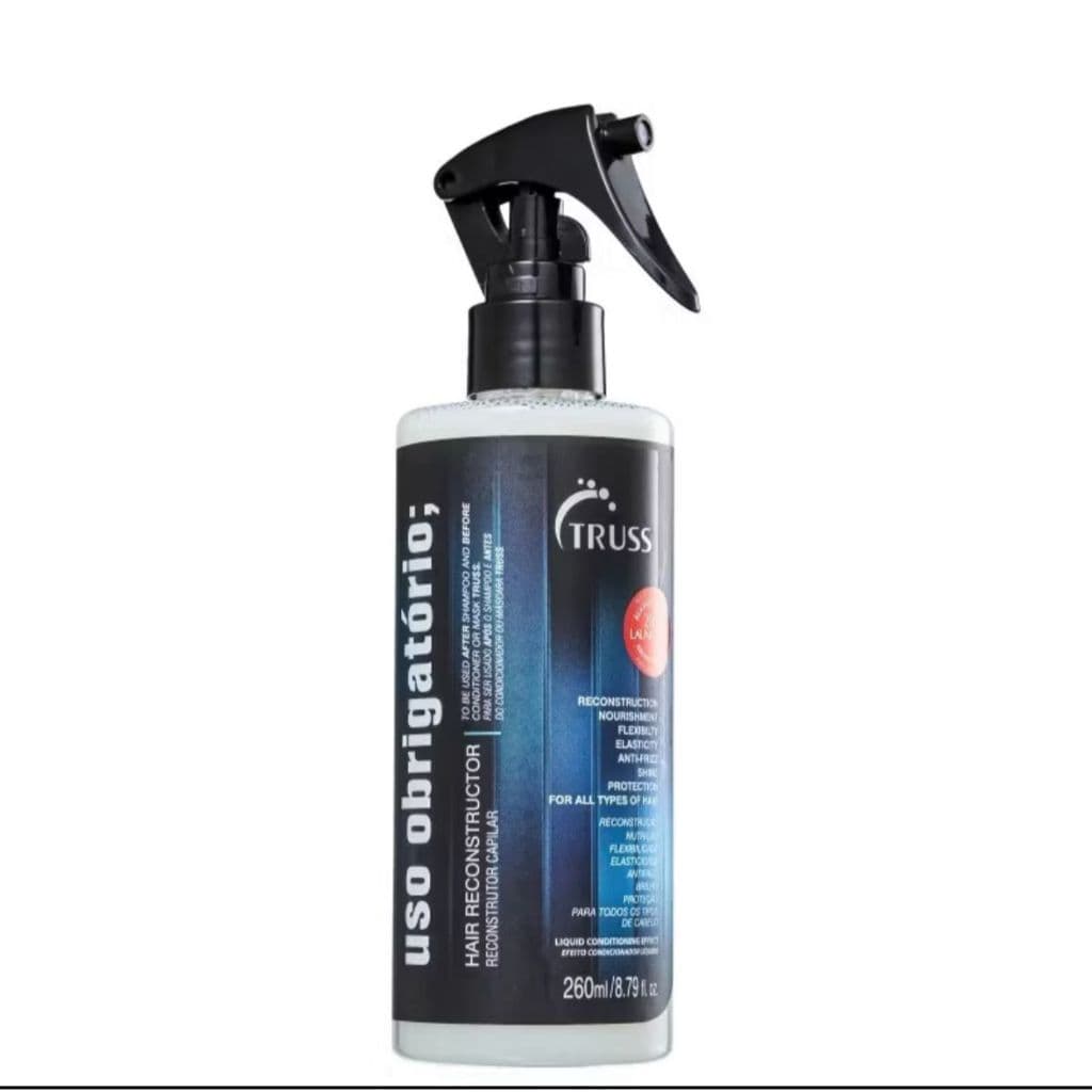 Truss Uso Obrigatório 260ml Potente Reconstrutor Capilar Tratamento Capilar Hidratação Capilar