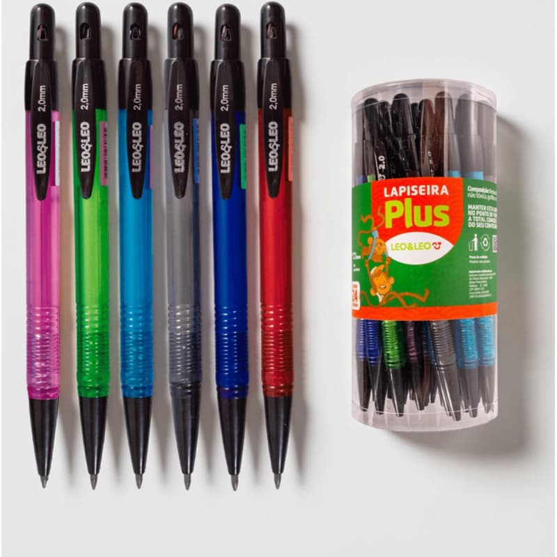 Lapiseira Plus 2.0 Pote C /24 Und Leoeleo