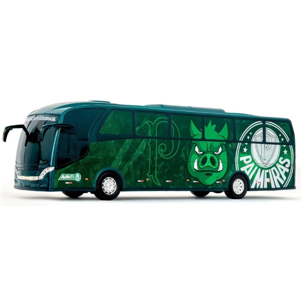Miniatura Ônibus Palmeiras Brinquedo Verdão Original - Usual
